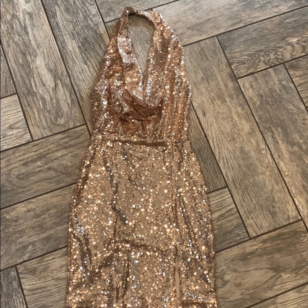 Short sequin dress